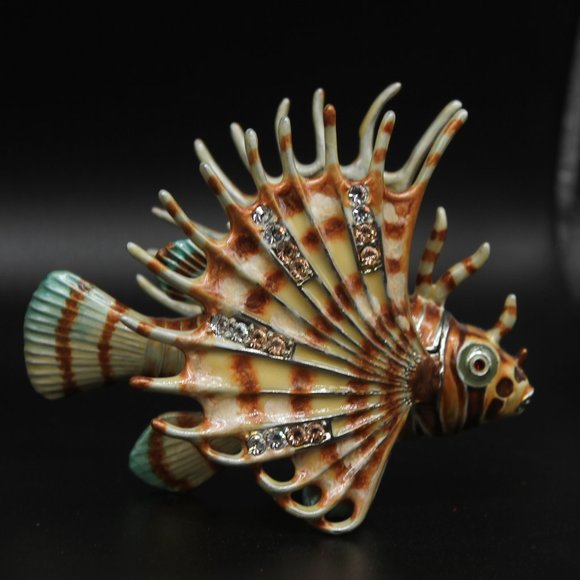 Lionfish Trinket Box (Vintage) - Picture 1 of 13